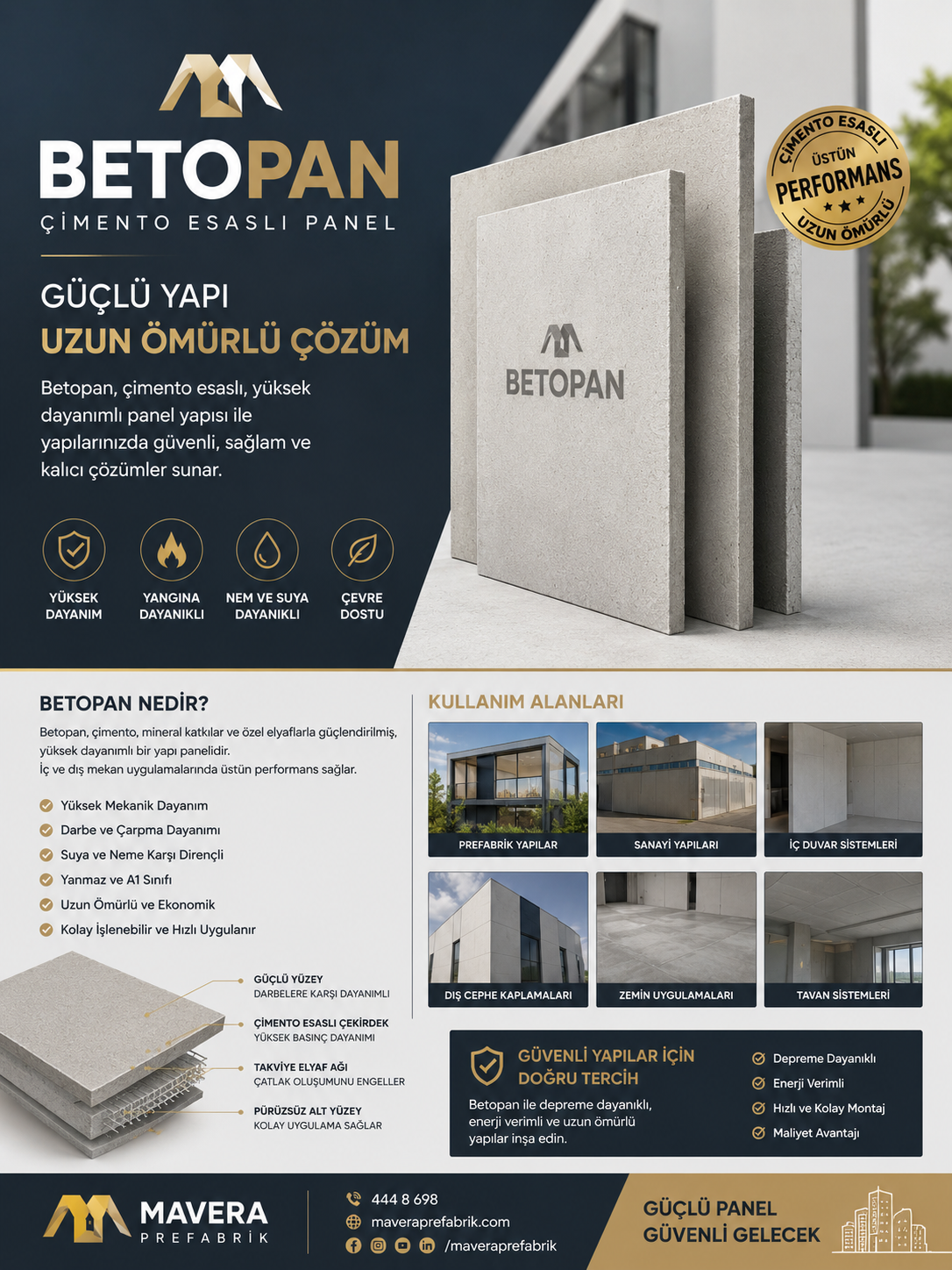 Betopanlı 150 m2